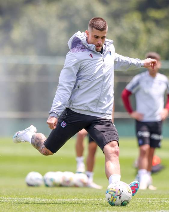 Trabzonspor, Bjelica ile ara vermedi! Alanyaspor maçı hazırlıkları başladı 11